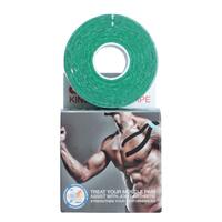 Kinezio szalag Ares 5 cm x 5 m, zöld