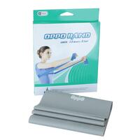 Gimnasztikai erősítő gumiszalag OPPO BAND 1,5 m, ezüst