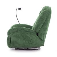 Stílusos relaxációs állítható fotel TRENDY, zöld