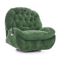 Stílusos relaxációs állítható fotel TRENDY, zöld