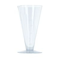 Műanyag vizeletes pohár, 250 ml