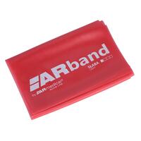 Erősítő gumi edzéshez piros 2 m (3,6 kg - 5,4 kg)