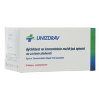 Férfi spermiumkoncentráció gyorsteszt a termékenység meghatározására.