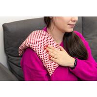 Melegítő hőpárna UNIZDRAV Levendula Szívek