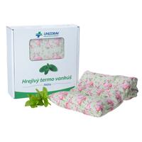 Melegítő hőpárna UNIZDRAV Menta Virágok