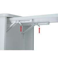 UNIZDRAV éjjeliszekrény, fehér