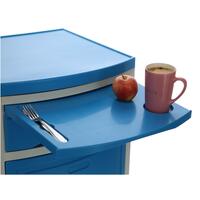 Éjjeliszekrény MEDIK műanyag, kék