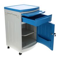 Éjjeliszekrény MEDIK műanyag, kék