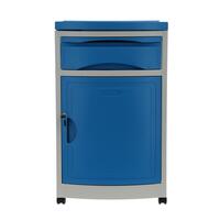 Éjjeliszekrény MEDIK műanyag, kék