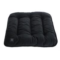 Hordozható melegítő ülőpárna, fekete