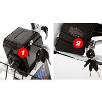 Háromkerekű elektromos kerékpár Tornado ZTECH, ezüst