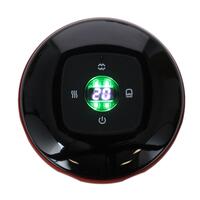 Automatikus köpölyöző készülék fűtő funkcióval és távirányítással