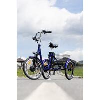 Háromkerekű elektromos kerékpár Tornado ZTECH, kék