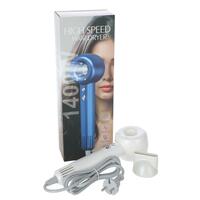 Hajszárító levegőionizátorral, fehér színben