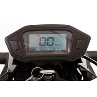 Elektromos motorkerékpár e-Flex, fekete