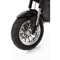 Elektromos motorkerékpár e-Flex, fekete