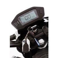 Elektromos motorkerékpár e-Flex, fekete