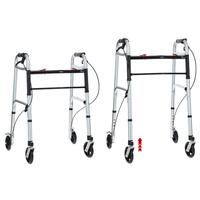 Összecsukható járókeret kerekekkel