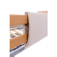 Védőhuzat ágyrácsra tépőzárral, 1 pár