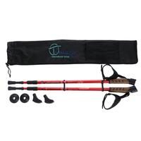 Túrabotok, piros színben