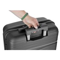 Utazóbőrönd, fekete színben