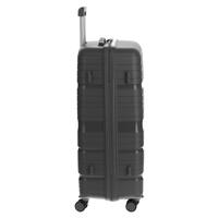 Utazóbőrönd, fekete színben