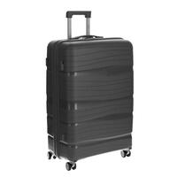 Utazóbőrönd, fekete színben