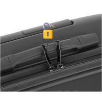 Utazóbőrönd, fekete színben