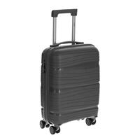 Utazóbőrönd, fekete színben