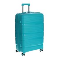 Utazóbőrönd, türkiz színben