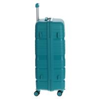 Utazóbőrönd, petrolkék színű