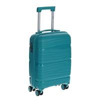 Utazóbőrönd, petrolkék színű