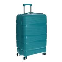 Utazóbőrönd, petrolkék színű