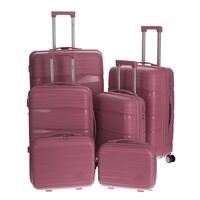 Utazóbőrönd, fáradt rózsaszín