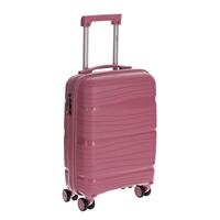 Utazóbőrönd, fáradt rózsaszín
