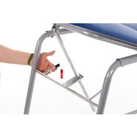 Vizsgálóágy, kék színű