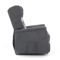 COMFORT+ dönthető masszázsfotel, antracit szövet