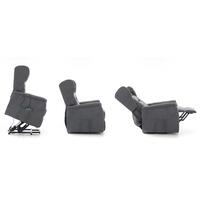 COMFORT+ dönthető masszázsfotel, antracit szövet