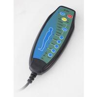 COMFORT+ dönthető masszázsfotel, antracit szövet