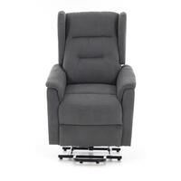 COMFORT+ dönthető masszázsfotel, antracit szövet