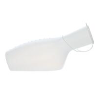 Vizelet palack tartóval és kefével