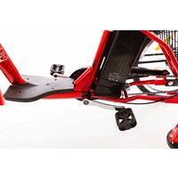 Háromkerekű elektromos kerékpár Tornádo ZTECH, piros