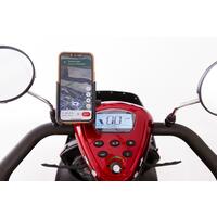 Mobiltelefon-tartó elektromos robogóhoz