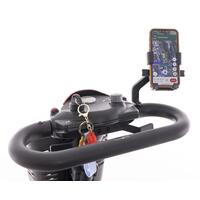 Műanyag mobiltelefon-tartó robogóra