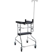 Kerekes járókeret támasztófelülettel és üléssel UNIZDRAV