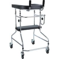 Kerekes járókeret támasztófelülettel és üléssel UNIZDRAV