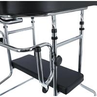 Kerekes járókeret támasztófelülettel és üléssel UNIZDRAV