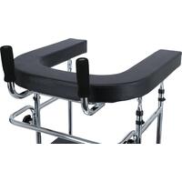 Kerekes járókeret támasztófelülettel és üléssel UNIZDRAV