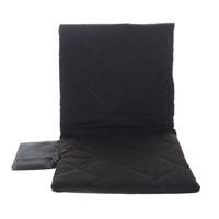 Hordozható melegítőpárna háttámlával