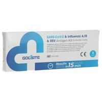 SARS-CoV-2, influenza A/B és RSV kombinált gyorsteszt, 1 db
